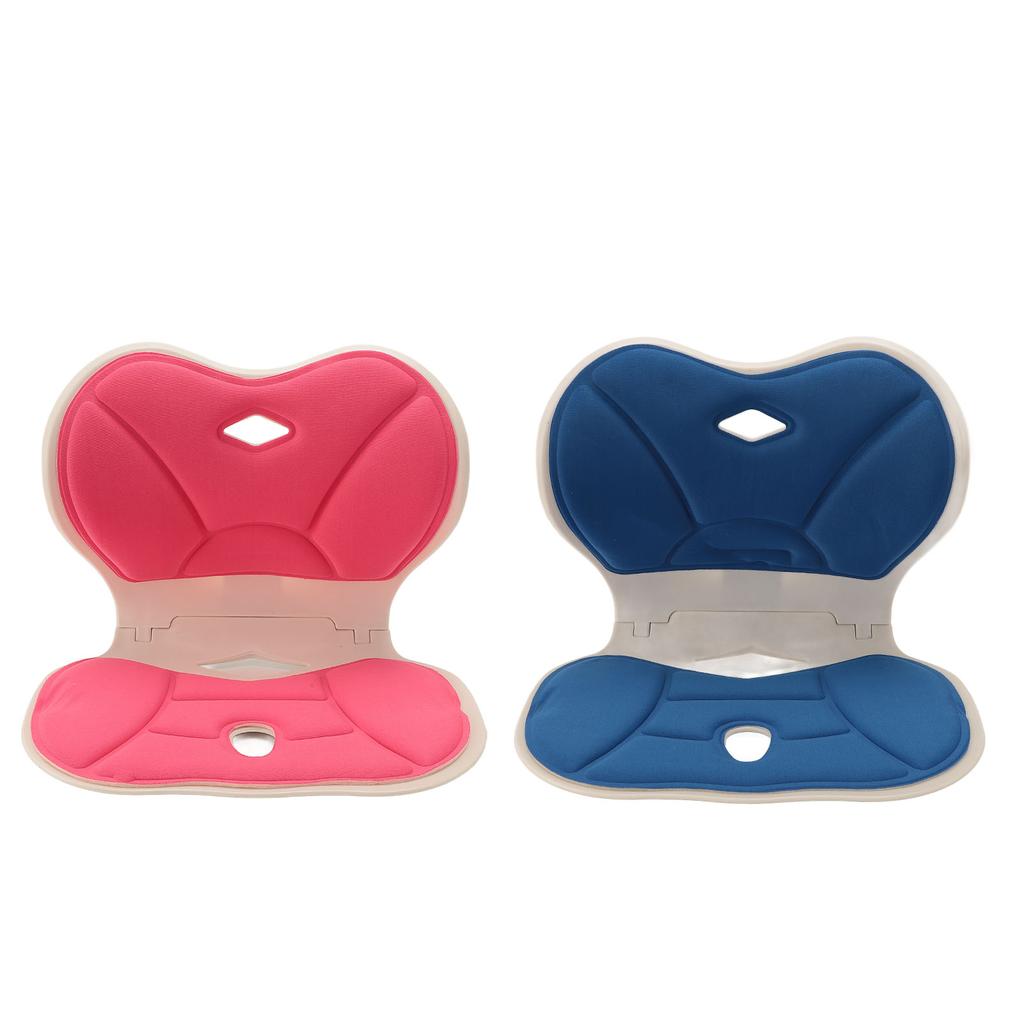 Складная подушка для сиденья с поддержкой спины, мягкая дышащая подушка для сиденья, эргономичное кресло с поддержкой поясницы 