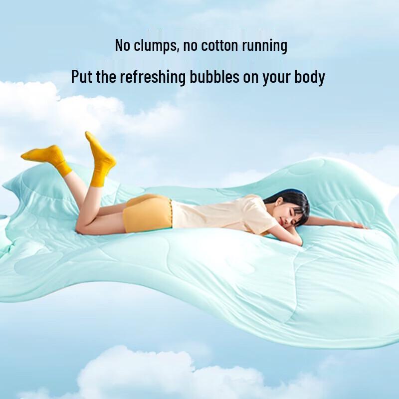 Bijiaman Double-Sided Silky Cooling Summer Quilt
