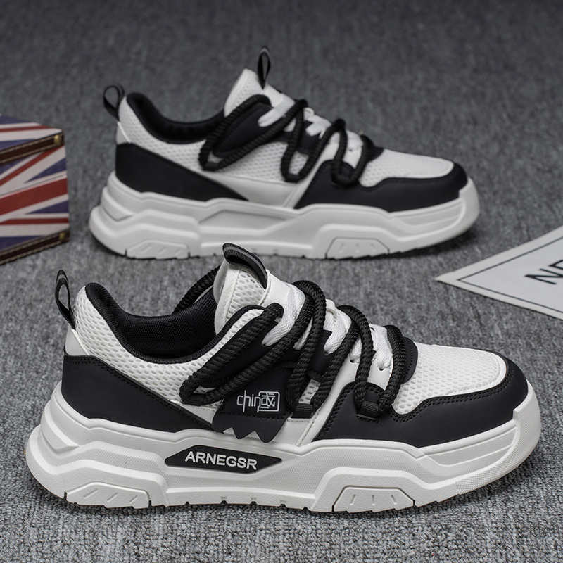 Fashion Platforme Demi-season Luxury Designer Men's Sneakers Flats Brand Basketball For Men Running Shoes Sports Technology