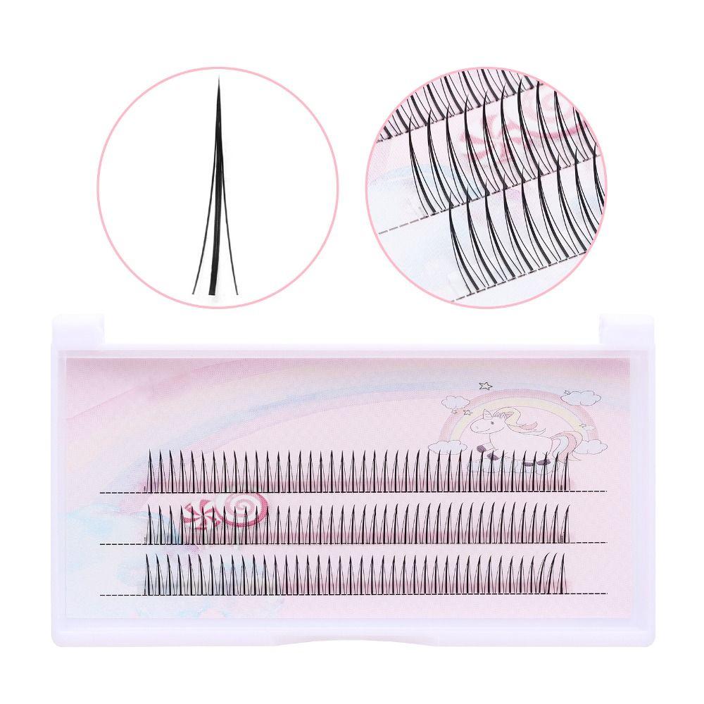 Fairy Look Clusters Eyelash Extensions Black Brown Lash Clusters DIY Flash Eyelashes for Women