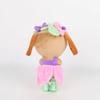 Soft and Huggable Decorative Flower Plush Doll
