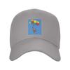 Curious George with balloons Baseball Caps Snapback Fashion Baseball Hats Breathable Casual Casquette Outdoor Men's And Women's