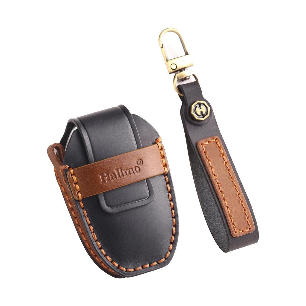 Чехол для защиты ключа Ssangyong из натуральной кожи - Ручная работа из высококачественной коровьей кожи