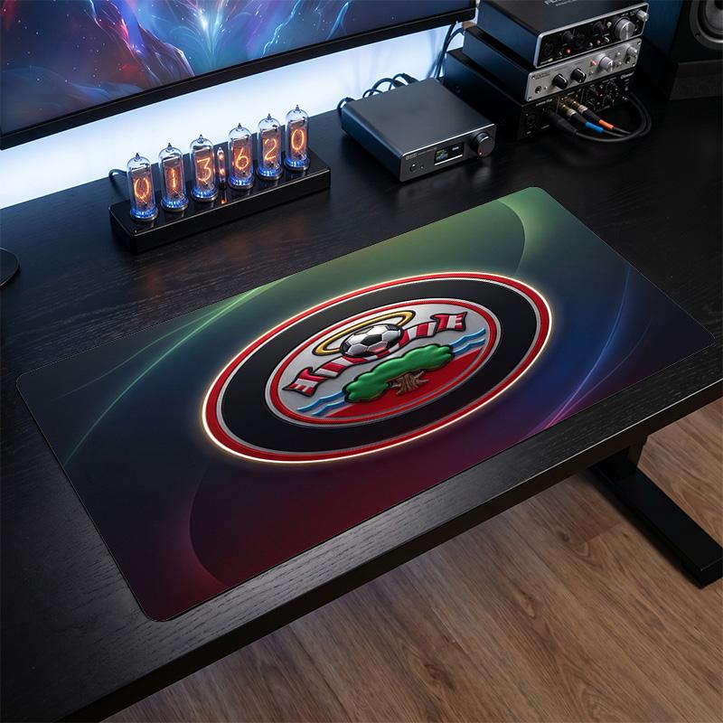 Southampton Football Print Large Mouse Pad, Anti-Slip Extended Gaming Desk Mat for Office Home