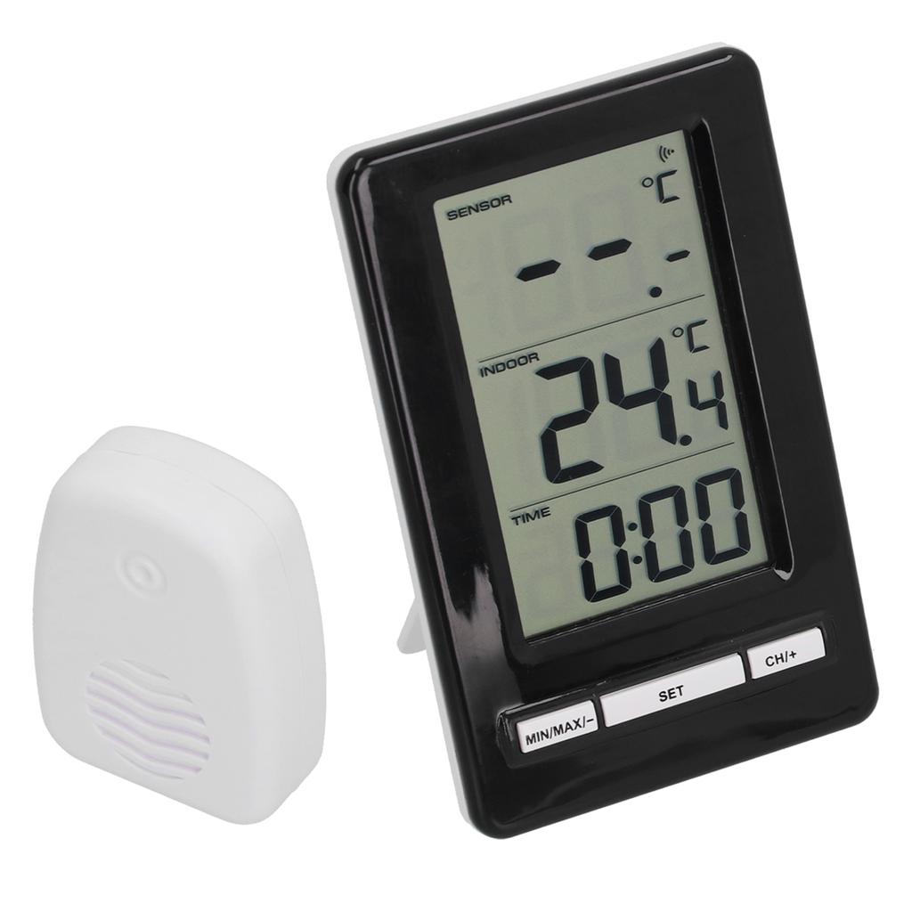 Беспроводной высокоточный электронный термометр для использования в помещении и на открытом воздухе, электронный измеритель температуры