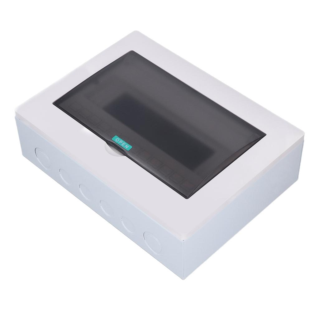 Распределительная коробка защита 12 модулей накладная автоматический выключатель DIN-рейка прозрачная крышка