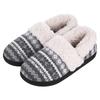 Comwarm Warm Cotton Slippers For Women Men Autumn And Winter Flats Soft Non-slip Fluffy Slippers Design Slides Indoor House Shoe