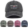 Casual Dutch Amsterdam Printed Retro Old Washed Soft Top Breathable Versatile Universal Baseball