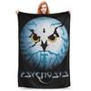 amiga psygnosis owl Blanket Soft Warm Flannel Throw Blanket Bedding for Bed Living room Picnic Travel Home Sofa