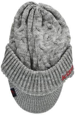 Вязаная шапка Kizakura Серая Свободный размер