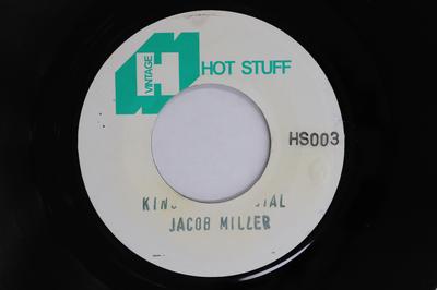 7-дюймовая пластинка JACOB MILLER King Tubby Special Version HS003 HOT STUFFUFF UK Reggae Ska Dub Б/у