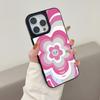 Mirror Phone Case for iPhone 15 11 13 14 for 15 16 Pro Max 12 13 16 Pro Cloud Flower and Animal Cute Style Phone Case