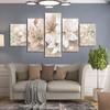 Artsailing HD Poster Print Canvas Painting Abstract Lily Flower Home Decor Modern 5 Pieces Pictures Wall Art for Living Room
