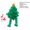 3D Printed Christmas Tree Ornament Desktop Tree Figurine with Flexible And Movable Joint for Relaxing Xmas Tabletop Decoration for Home Office Decor