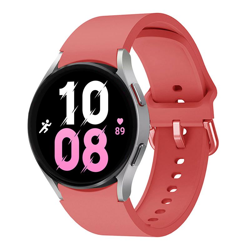 Оригинальный ремешок для Samsung Galaxy Watch 4/5/6 classic 47мм 43мм 44мм 40мм Силиконовый браслет без зазоров для Galaxy Watch 5 pro 45мм