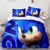 Duvet Cover Pillowcase Cartoon Movie H-Hedgehog S-SonicES 2/3 Piece Bedding Sets Twin Queen King Size Kids Adult 2/3piece set