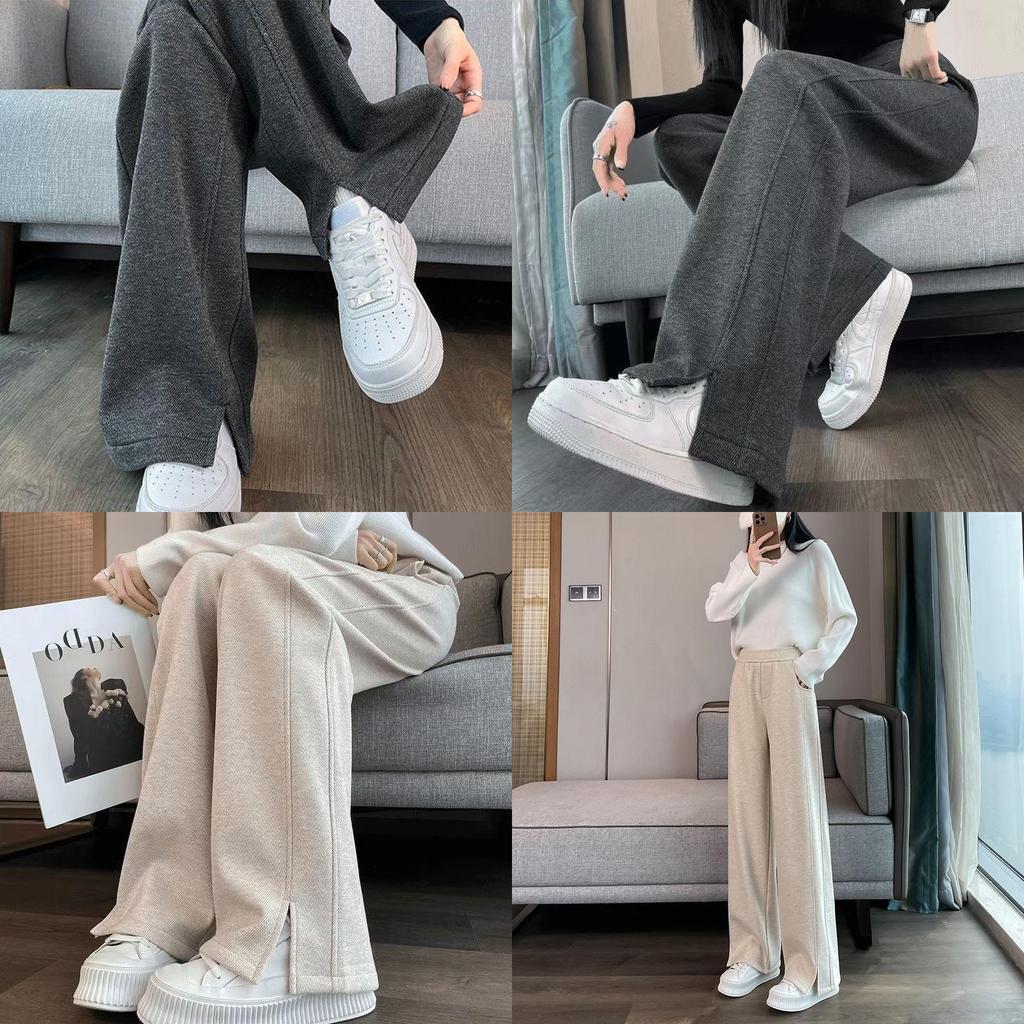 Womens High Waist Trousers For Winter Casual Wear Fashion