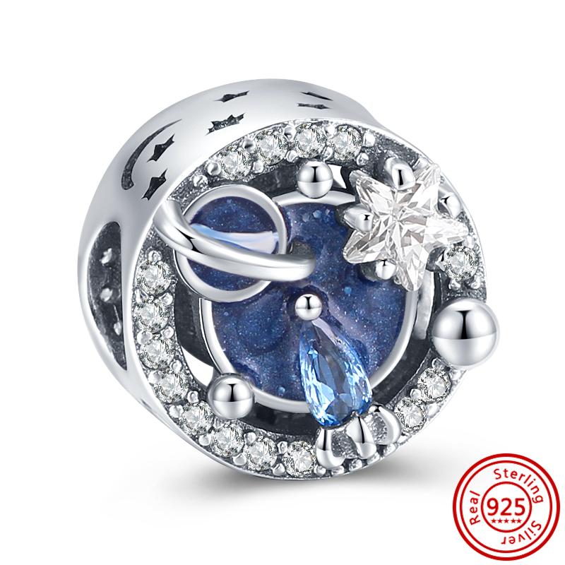 Новое дерево, золотое сердце, сова, розовая бабочка, голубая звезда, глаз, счастливая семья, DIY, круглая бусина, подходит для оригинального браслета, ювелирные изделия