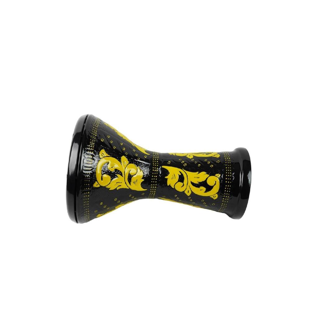 Литой османский желтый мотив Дарбука (барабан, Думбек, Перкуссия)