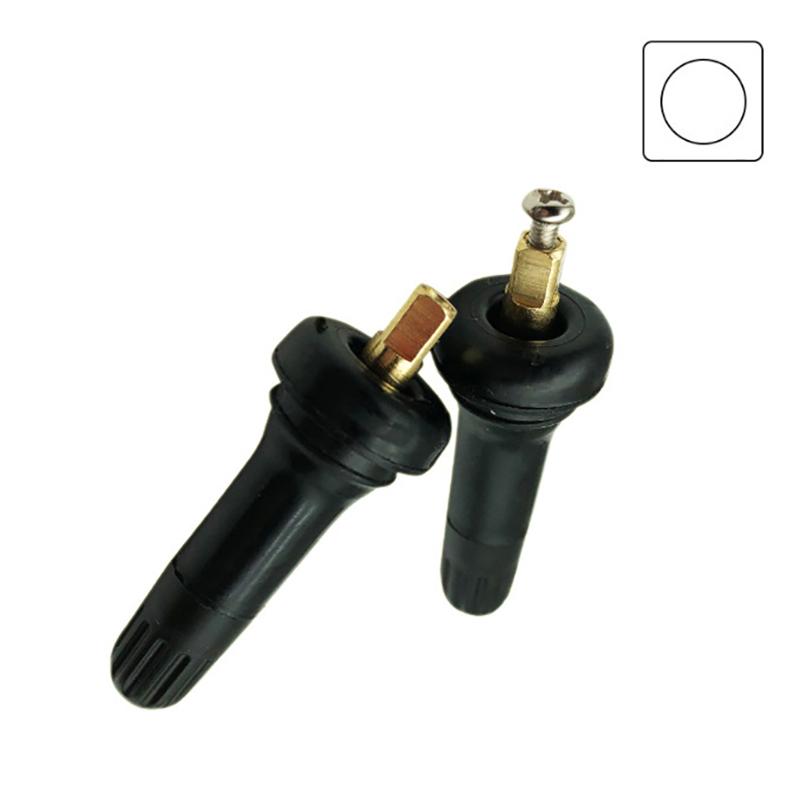 1 шт. Клапан датчика давления в шинах Резиновый ниппель для углового клапана Buick Контроль давления в шинах TPMS Клапан для накачивания