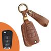 Чехол для автомобильного ключа Crazy Horse Leather Key Fold с натуральной коровьей кожей
