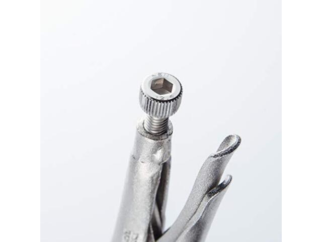 TREE PEAKS DS-165T Конические тиски для винтов с фермой, плоскогубцы, захват, 165 мм, 170 г, серебристые, НОВЫЕ