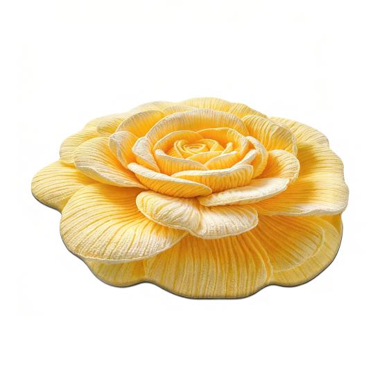 3D Цветочный коврик для пола Реалистичный цветок Ковер для гостиной Нескользящий Впитывающий коврик для ванной Ковер для спальни Игровой комнаты Кухни