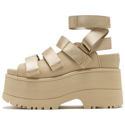 Сандалии на платформе GoldenRise цвета горчичного зерна (Женский) Женские кроссовки 1167431-MDSD