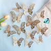12pcs 3D Butterfly Wall Decor 3 Sizes, Butterfly Decorations for Butterfly Birthday Party Cake Room Decorations