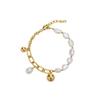Suidream Pearl Silver Yellow Bracelet Tbqsvg13079M(Na)