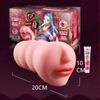 Рот Мужской Мастурбатор Киска Мягкие Зубы Язык Искусственный Минет Оральный Глубокая Глотка Реалистичная Вагина 2 фунта Секс-Игрушки