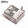 50Pcs USB Type A Standard Port Female Solder Jacks Connector PCB Socket USB-A Type