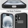 Coque de Protection - BOOLING - pour iPhone Air - Silicone Souple Anti-Rayures Antichoc - Noir