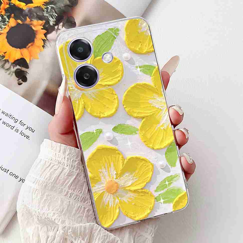 Для Oppo A3 4G CPH2669 Чехол Популярный Расписной Мягкий Силиконовый Чехол для Телефона Для Oppo A3X A3 X 5G CPH2681 Задняя Крышка Корпус