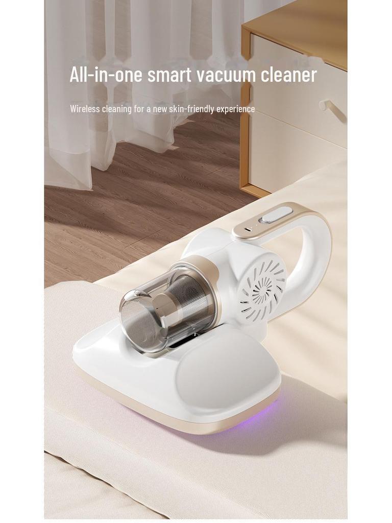 Беспроводной ручной пылесос 3 в 1 с УФ-удалением клещей для дома и автомобиля