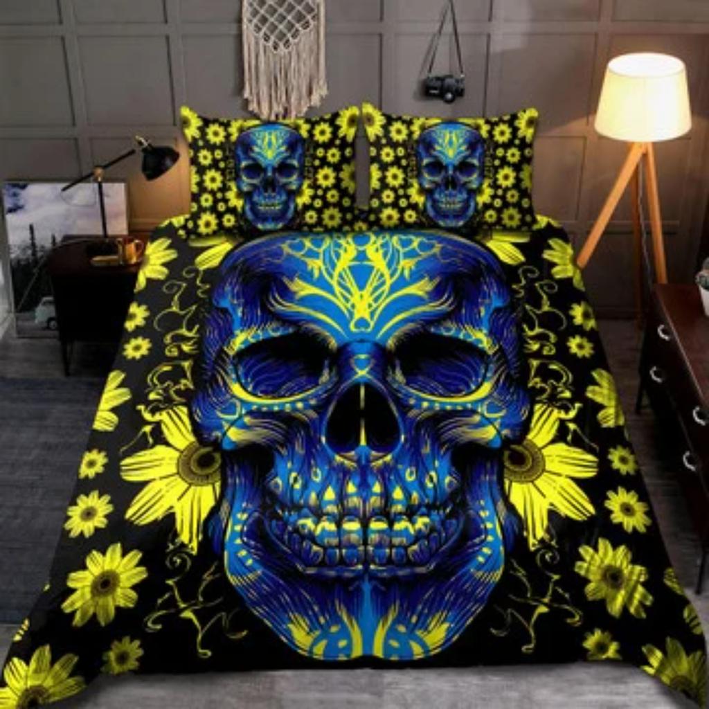 Комплект постельного белья Tmarc Tee Skull Комплект постельного белья для дома Пододеяльник