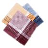 Polyester Cotton Plaid Light Color Ladies Handkerchief Square Scarf Female Retro Handcuffs 29*29cm
