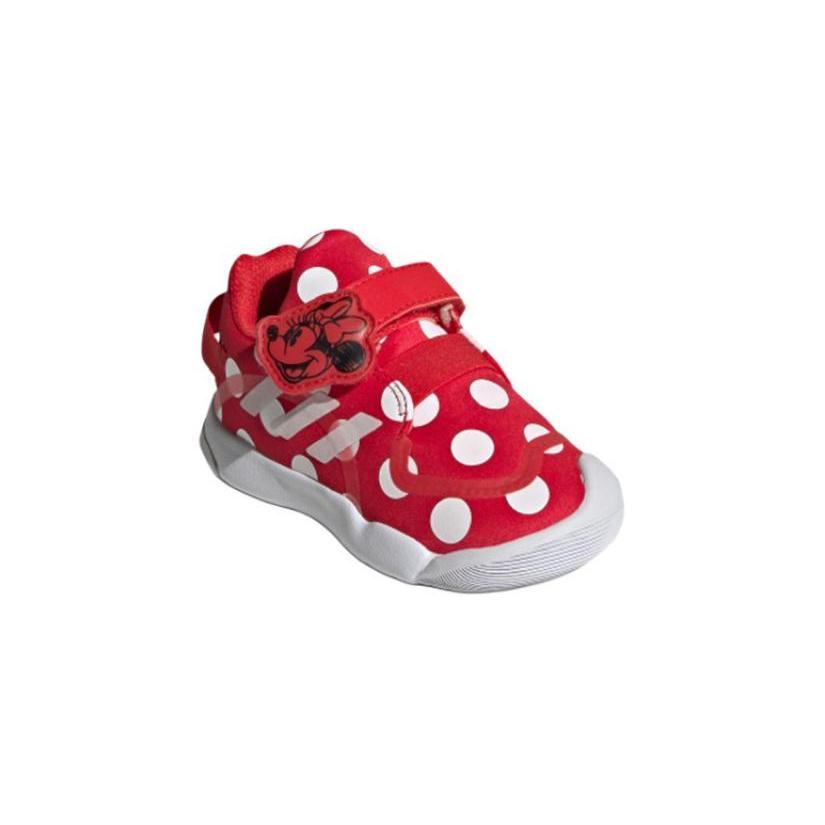 Детская обувь Disney x Adidas Activeplay Minnie I, дышащая, низкая, для малышей, красно-белая, для младенцев и малышей FZ1118