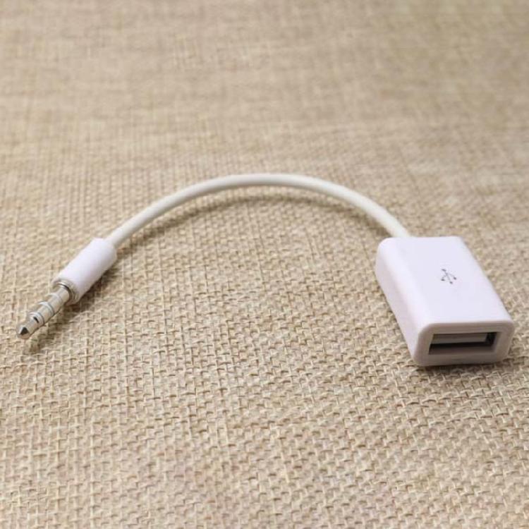 3,5 мм Черный Автомобильный AUX Стерео Кабель к USB Стерео Кабелю Автомобильная Электроника Конвертер