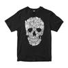 Cats Skull Graphic T-Shirt, Men's and Women's Sizes (KIT-32349)