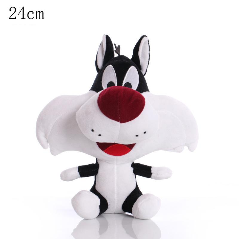 Новая 20 см Классическая мультфильм Looney Tunes Багз Банни Плюшевая игрушка Кукла Твити Циклон Даффи Плюшевая фигурка Детские подарки