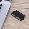 Карта-адаптер порта SATA 7+15Pin папа-мама Прямая/Под углом 90 градусов для SATA HDD SSD 22Pin папа-мама Кабель питания и данных SATA