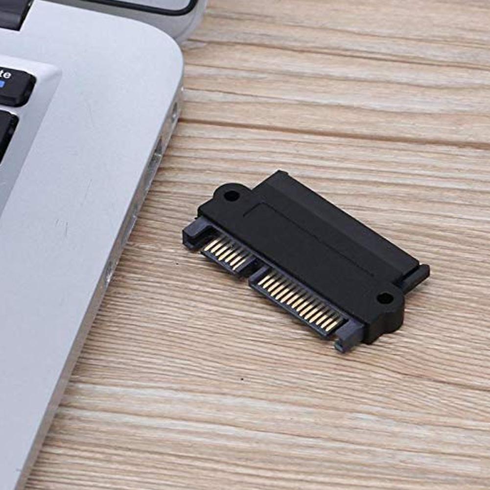 Карта-адаптер порта SATA 7+15Pin папа-мама Прямая/Под углом 90 градусов для SATA HDD SSD 22Pin папа-мама Кабель питания и данных SATA