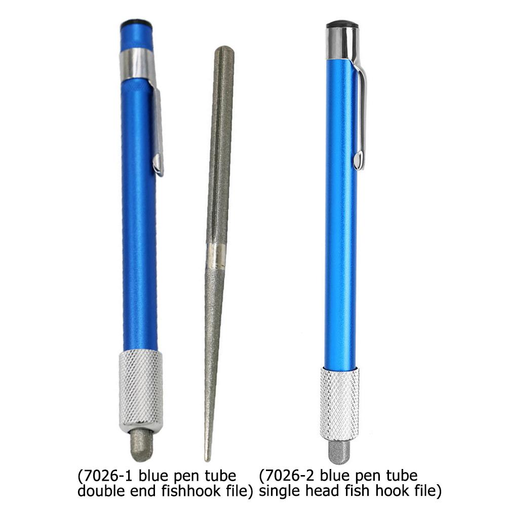 Fishing Hook File Diamond Pen Shaped Sharpener Outdoor Fishing Accessories