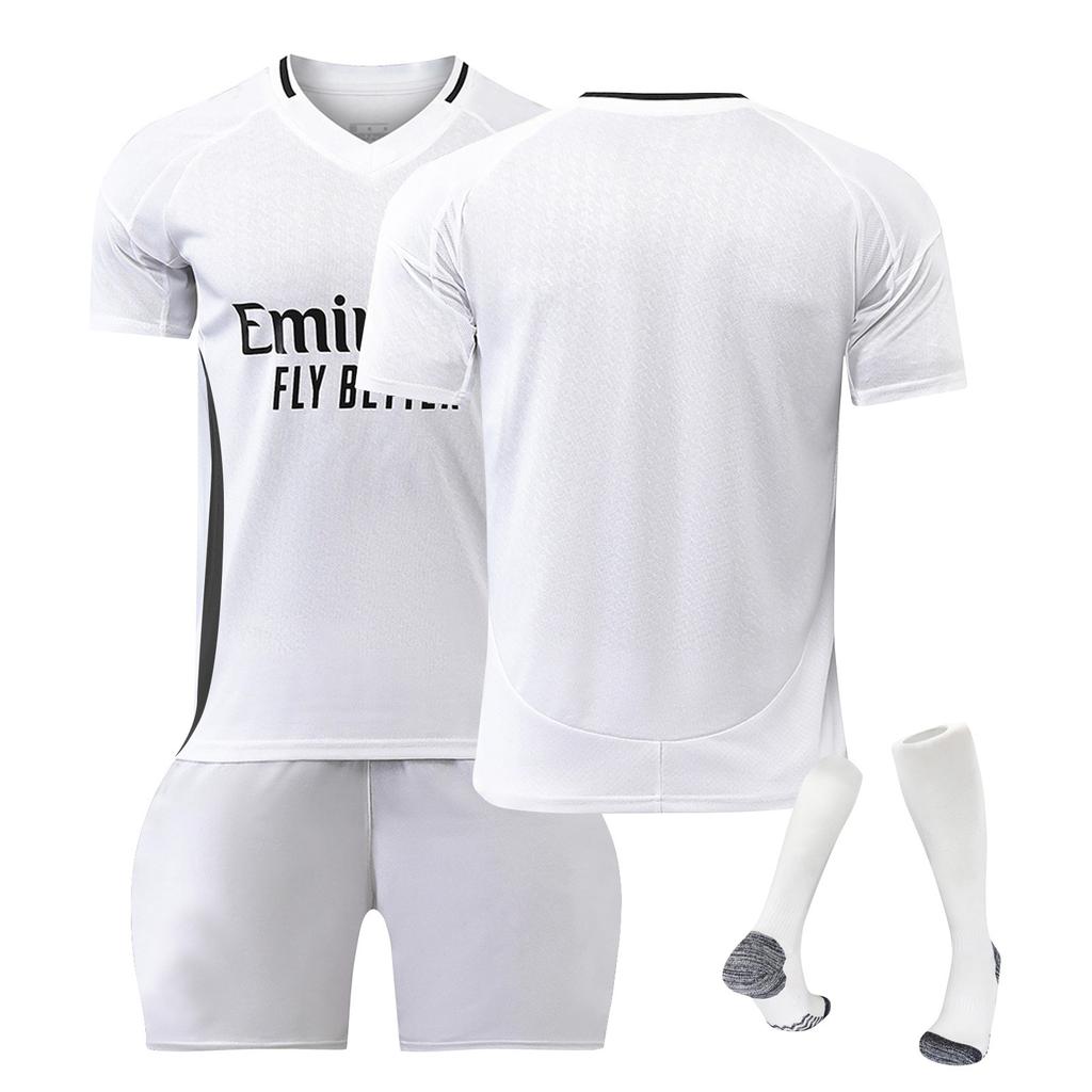 2425Джерси Реал Мадрид, комплект спортивной формы, комплект футбольного тренировочного костюма