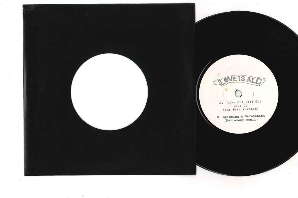 7-дюймовая пластинка LOVE IS ALL - Love Is All Mixed Up LOVEMIX007 PARLOPHONE 2007 Великобритания Танцевальная и электронная музыка Б/у