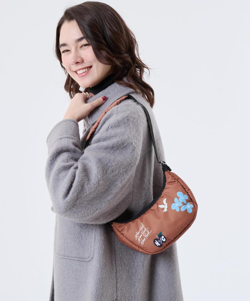 МИНИ ПОЛУМЕСЯЦ1332Сад Нью-Йорка MC[LeSportsac×SHOGO SEKINE]