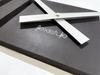 Stick-on lamella wall clock 100cm