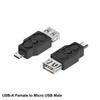 Переходник USB-A-Micro USB с разъема «папа-мама» на разъем Micro USB, двунаправленный разъем U-диска, повторитель USB
