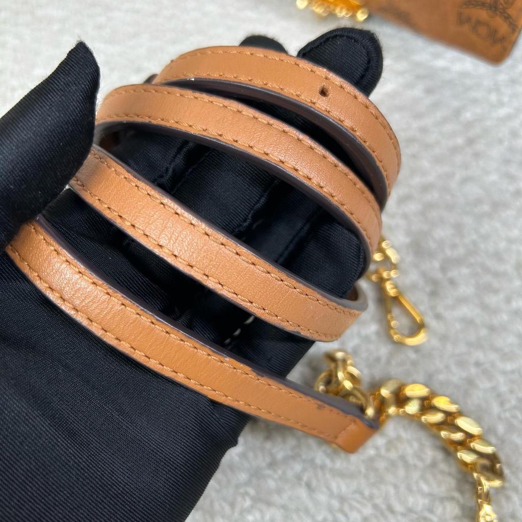 [Pre-Owned] Patricia Visetos Monogram Metal Chain Mini Waist Bag - Very Good #12HAN2S